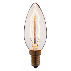 Лампа накаливания loft it edison bulb e14 40Вт 2700k 3540-g